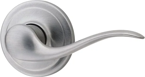 Miniatura 24 de Kwikset Tustin Manija de Puerta de Paso Interior, Palanca para Puertas de Armario y Pasillo, Palanca de Manija Reversible Sin Bloqueo, Bronce Bronce