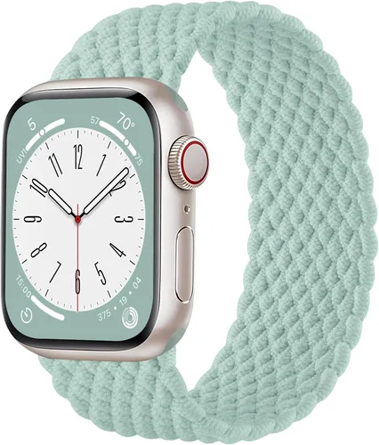 Miniatura 29 de Zedoli Correas trenzadas Solo Loop para Apple Watch Band de 1.496 pulgadas, 1.575 pulgadas, 1.614 pulgadas, 1.654 pulgadas, 1.732 pulgadas, 1.772
