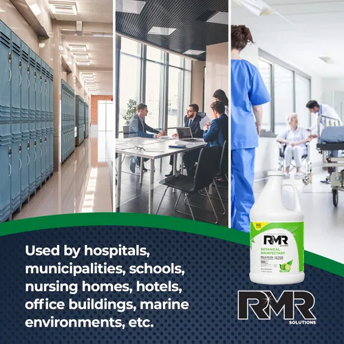 Miniatura 6 de RMR Brands Desinfectante botánico y limpiador, mata el 99% de las bacterias y virus domésticos, registrado por la EPA, 1 galón