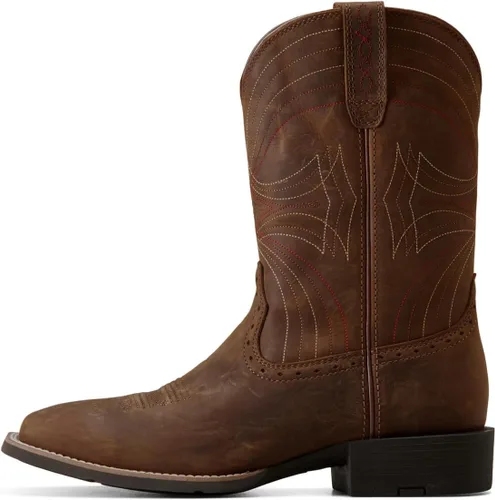 Miniatura 2 de Ariat Botas de trabajo de piel de campo para hombre con puntera cuadrada ancha