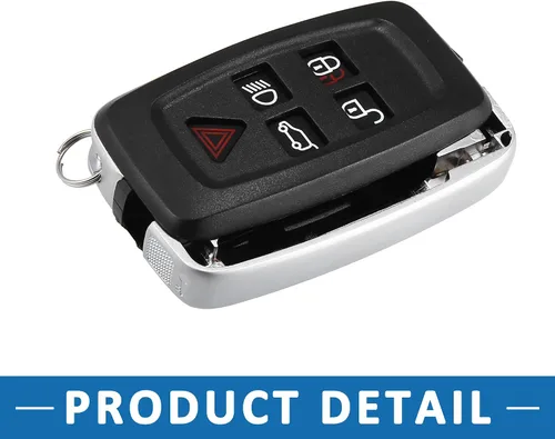 Miniatura 4 de Funda de repuesto para llave de coche para Land Rover Range Rover 2010-2015, color negro