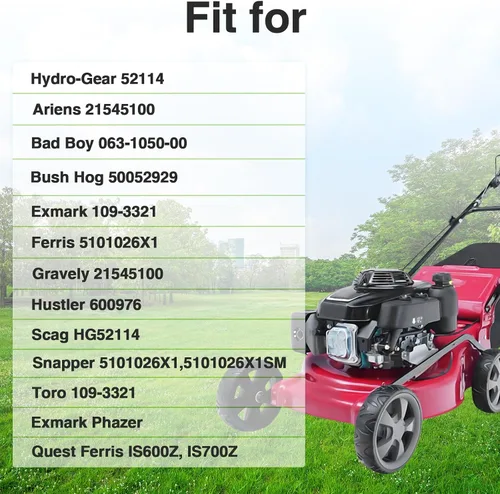 Miniatura 5 de 2 piezas de filtros de aceite, filtros de transmisión y filtros hidráulicos compatibles con Hydro-Gear 52114, Ariens 21545100, BadBoy 063-1050-00