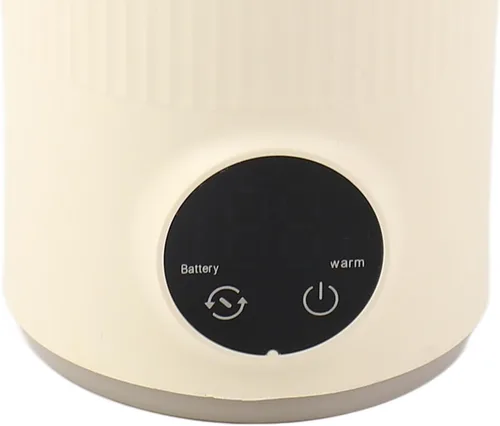 Miniatura 8 de Estink Hervidor eléctrico portátil, caldera de agua de viaje recargable por USB con agitador y calefacción 55C, batería de litio de 2 x 3000 mAh