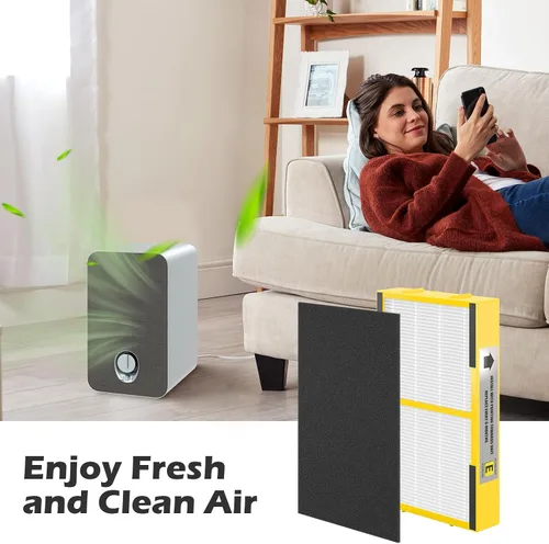 Miniatura 6 de SAKEGDY Filtro E FLT4100 de repuesto compatible con purificadores de aire puro Ge-Guardian AC4100, AC4100CA AC4150BL, AC4150PCA, AC4150P