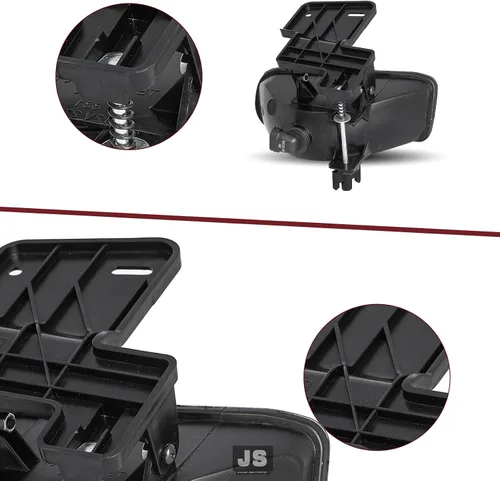 Miniatura 5 de JSBOYAT 6 PCS Compatible con GMC Sierra 1999-2002 Yukon 00-06 Conjunto de Faros Delanteros y Antiniebla de Repuesto Juego de Par Negro