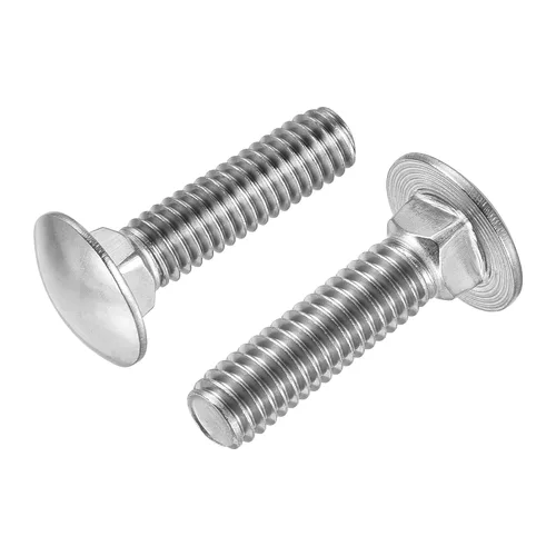 uxcell Perno de carro 5/16-18x1-1/4 Cabeza redonda Cuello cuadrado Acero inoxidable 304 20pcs