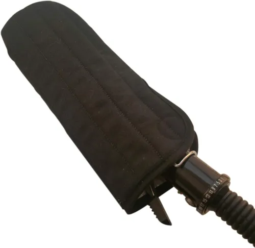 Funda [resistente al calor] para rizadores, planchas o alisadoras, y planchas de peinar, forro recubierto de silicona y bolsa de algodón acolchada