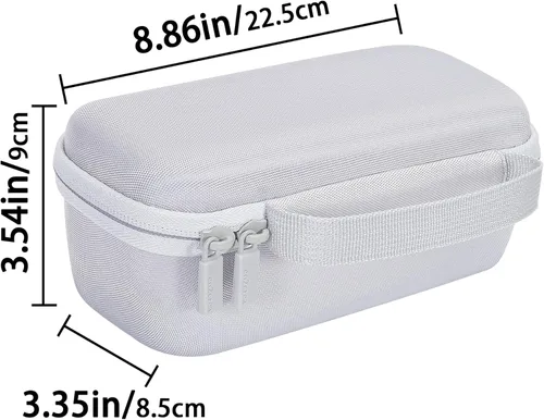 Miniatura 6 de co2CREA Funda rígida compatible con Pure Enrichment PureZone Mini purificador de aire portátil (funda blanca)