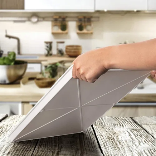 Miniatura 6 de CatGuru Tapete de comida para gatos, tapete de alimentación de mascotas pequeñas y grandes, bandeja impermeable para alimentos y agua, mantel