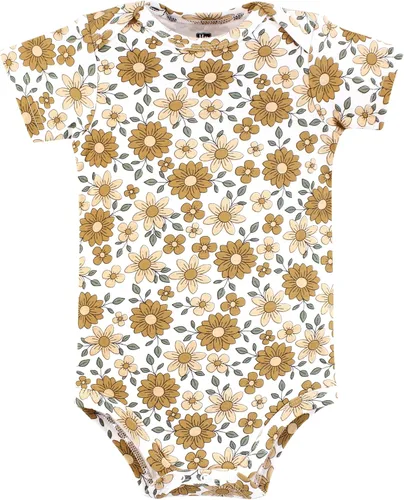 Miniatura 373 de Hudson Baby baby-girls Cotton Bodysuits 3-pack
