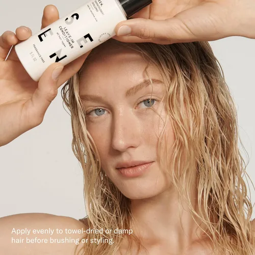 Miniatura 5 de SEEN Acondicionador sin enjuague, sin fragancia - Acondicionador para el cabello sin enjuague y protector térmico en aerosol - Desenreda e hidrata