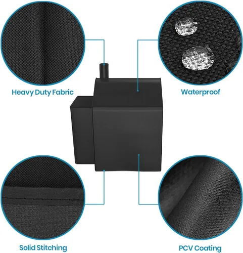Miniatura 3 de Stanbroil Cubierta de parrilla para parrillas Char-Griller 3018, 1224, E1224, 2121, 2123 con caja de fuego lateral, impermeable y resistente a