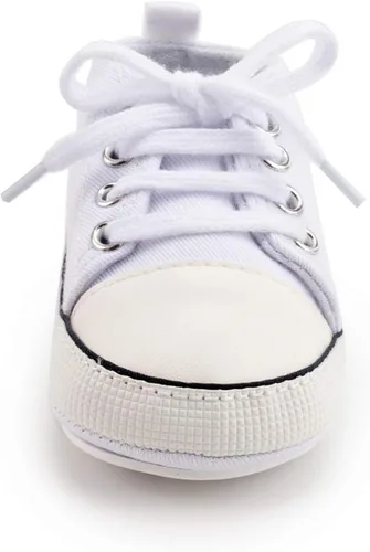 Miniatura 71 de KIDSUN zapatos deportivos altos hasta el tobillo para bebés, niños y niñas con suela antideslizante, suaves, para recién nacidos, zapatos