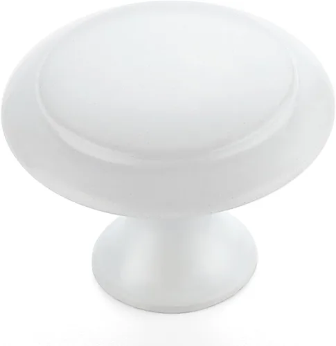 Miniatura 10 de Ravinte - Paquete de 10 pomos dorados para alacenas de cocina de 1-1/4 pulgadas, de acero inoxidable, tiradores redondos para cajones, manijas