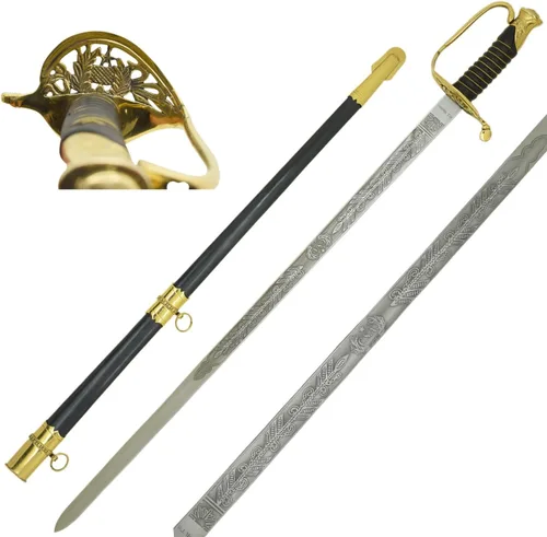 Miniatura 8 de Medieval Warrior US Cavalry Commemorative Saber with Scabbard