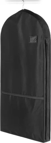 Miniatura 6 de Whitmor Bolsa de ropa con cremallera y bolsillo - Juego de 3 - Negro