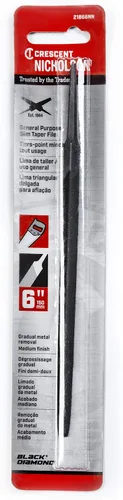 Miniatura 4 de Nicholson 21866N 6-inch Slim Taper Archivo sin mango por Apex Tool Group
