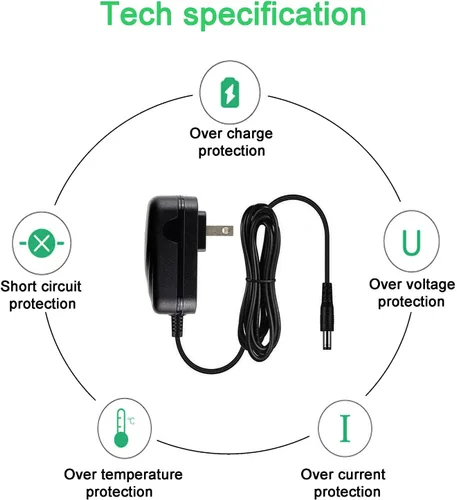 Miniatura 4 de MyVolts Adaptador de fuente de alimentación de 12 V compatible con disco duro externo Seagate SRDONF2 - Enchufe de EE. UU