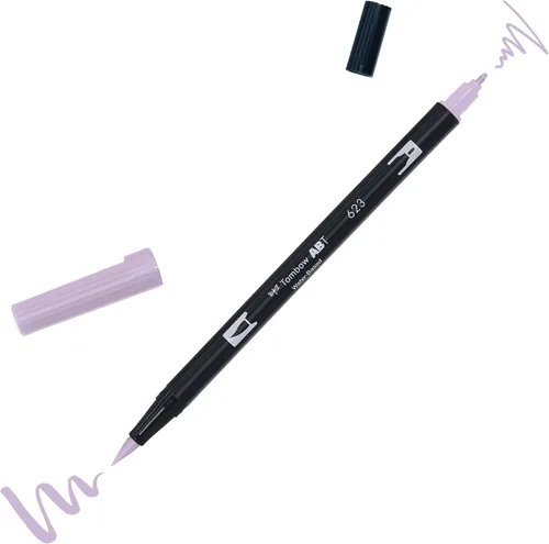 Miniatura 88 de Tombow ABT 800 Rotulador de Doble Punta - Rosa Bebé Rosa pálido