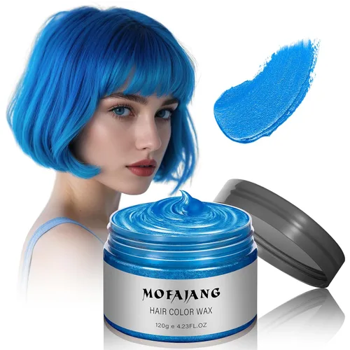 Miniatura 17 de Cera de color temporal para el cabello, spray de color para el cabello morado, 4.23 onzas de cera de cabello desechable natural en aerosol, cera