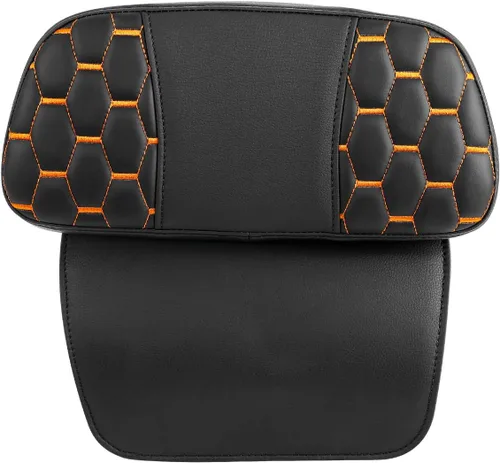 Miniatura 30 de Asiento de conductor, pasajero y piloto - SLMOTO Asiento de motocicleta de una pieza para 2 personas, compatible con Harley Touring Road King CVO