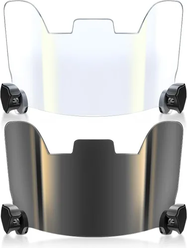 Kanayu 2 viseras de fútbol para jóvenes y adultos, casco de lacrosse, protección ocular para deportes de fútbol