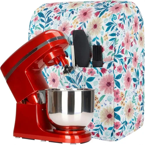 Miniatura 21 de Funda para batidora de cocina Kitchen Aid compatible con batidoras de 6 a 8 cuartos de galón Kitchen Aid/Hamilton de pie/cabeza inclinable