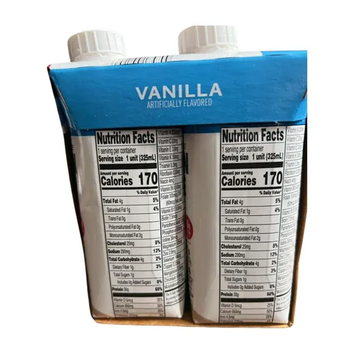 Miniatura 2 de Elevation High Performance Protein Shake Vanilla and Chocolate 44fl oz 1.3L (8 botellas/2 paquetes)