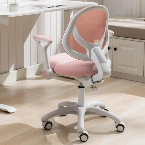 Miniatura 3 de Silla de escritorio para niños, silla de computadora de oficina de estudio para niños, diseño ergonómico, altura ajustable y profundidad