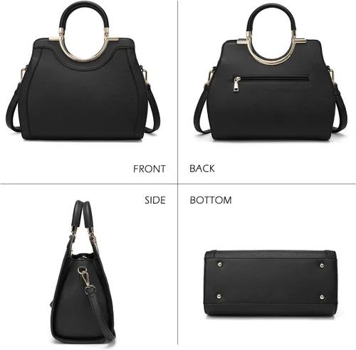 Miniatura 2 de LJOSEIND Bolsos de diseñador para mujer, bolsos de hombro estructurados