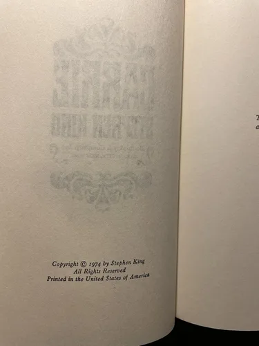 Miniatura 4 de Rare Carrie by Stephen King (1974) Original Hardcover Book Club Edition Tapa dura