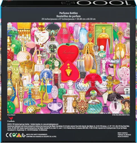 Miniatura 6 de Juego de 2 rompecabezas de 1000 piezas, para adultos, familias y niños a partir de 8 años. Botellas de perfume y botellas de cerveza artesanal