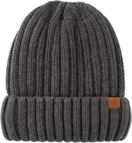 Miniatura 2 de Home Prefer Gorro de invierno para hombre, gorro de punto de vellón, gorro cálido para hombre y mujer