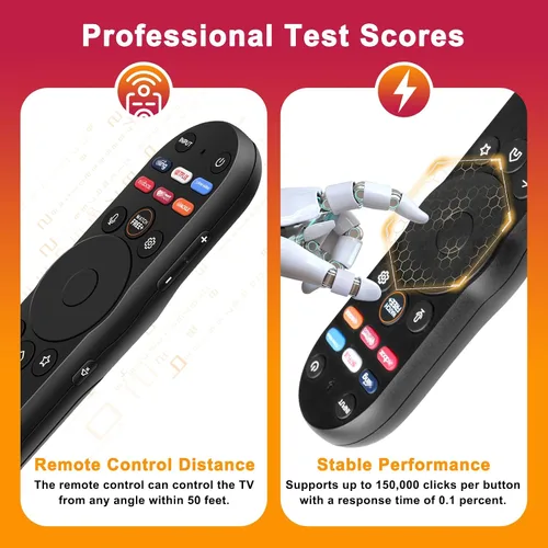 Miniatura 4 de Control remoto por voz compatible con Vizio Smart TV, XRT270 Remoto de repuesto para Vizio FHD 4K Quantum D/P/M/V-Series Smart TV