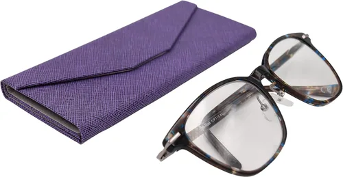 Miniatura 202 de Real Sic Funda para lentes de sol para hombres y mujeres, soporte magnético plegable para lentes de sol, inspirado en el color sólido