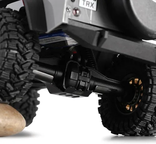 Miniatura 6 de INJORA Protector de chasis de placa deslizante de acero inoxidable para TRX4M Upgrade 1/18 RC Crawler, 0.49 oz