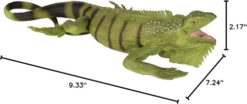 Miniatura 7 de Safari Ltd. Figura de Iguana – Figura de modelo realista de 11 pulgadas – Juguete educativo para niños, niñas y niños a partir de 3 años