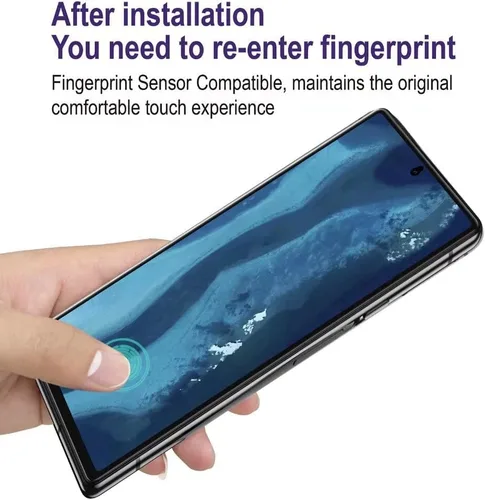 Miniatura 4 de [Compatible con huellas dactilares] [2 unidades] de vidrio templado para Google Pixel 6 protector de pantalla [2021], con [alineación] diseñado