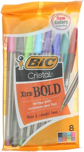 Miniatura 2 de BIC Msbap81-Ast Crystal Extra Bold Colores Surtidos 8