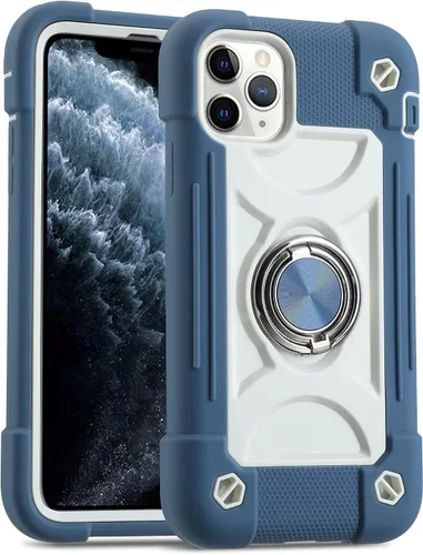 Miniatura 90 de MARKILL Funda compatible con iPhone Air de 6.5 pulgadas 2025 con soporte de anillo giratorio de 360 grados, protección contra caídas de grado