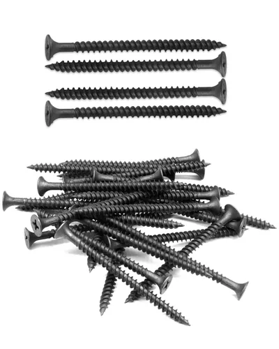 Miniatura 10 de IMScrews 50 tornillos Phillips de cabeza plana #7 x 1-3/4 pulgadas para paneles de yeso, rosca fina, tornillo de madera de punta afilada, acero al