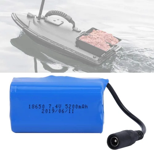 Miniatura 2 de Dilwe Batería de barco RC, batería de actualización de barco RC compatible con Flytec 2011-5 barco de cebo de pesca al aire libre