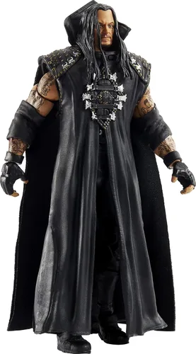 Miniatura 2 de WWE Ultimate Edition - Figura de acción de Undertaker, coleccionable de 6 pulgadas con cabezas adicionales, manos intercambiables y chaqueta