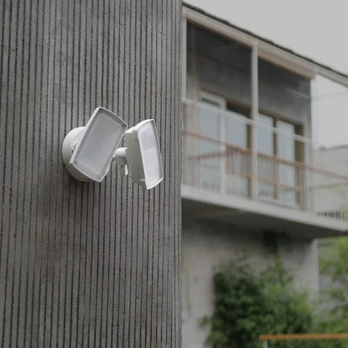 Miniatura 8 de LUTEC Foco LED de 3500 lúmenes 32 W 5000 K, doble cabezal integrado, resistente al agua al atardecer y al amanecer, luz de pared de seguridad Blanco