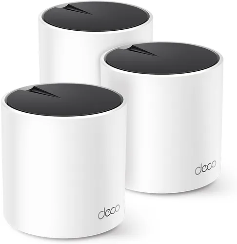 TP-Link Deco X25 AX1800 Sistema Wi-Fi 6 de malla para todo el hogar, 2 puertos, 2.4 GHz/5 GHz