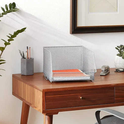 Miniatura 2 de Contenedor de malla tejida (se vende como 1 contenedor), contenedores de almacenamiento ideales para comida, artesanías, limpieza o artículos