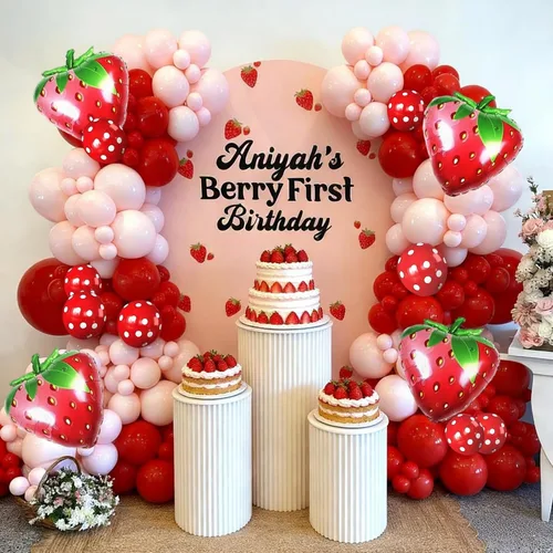 Miniatura 11 de Kit de guirnalda de arco de globos de color rosa claro, doble relleno, mate, rosa, marrón, crema, melocotón, globos de látex de diferentes tamaños