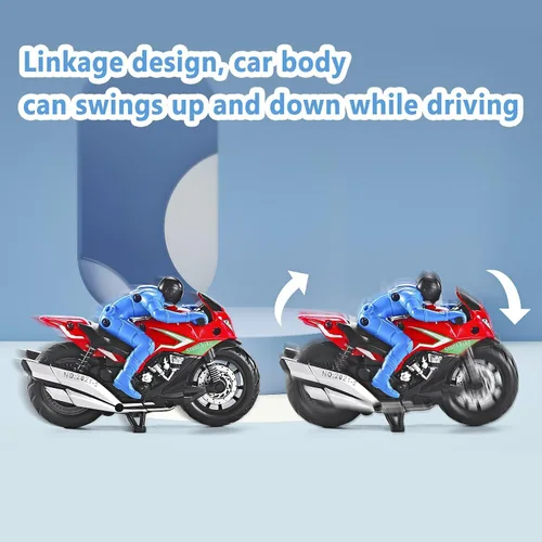 Miniatura 3 de Motocicletas de juguete - Divertidos juguetes de motocicleta para niños de 3 a 8 años de edad de 1 a 8 años, colección de motocicletas fundidas a