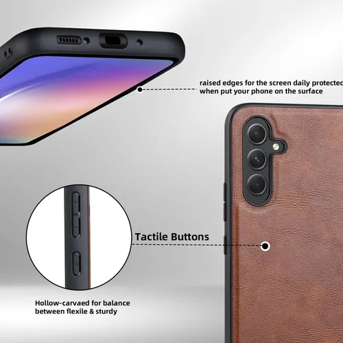 Miniatura 5 de X-level Para Samsung Galaxy A54 Caso, Delgada Delgada Premium PU Cubierta Del Teléfono Celular De La Cubierta De Parachoques A Prueba De Golpes