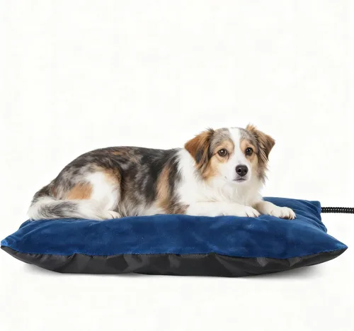 Miniatura 8 de MARUNDA Almohadilla térmica para mascotas al aire libre para perros y gatos – Cama térmica para gatos de espuma viscoelástica 100% impermeable
